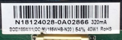 MAIN FUENTE PARA TV INSIGNIA / NUMERO DE PARTE 60101-03137 / TP.MS3553.PA592 / 4300011493 / 20181123_172220 / N18124028-0A02866 / MODELO NS-19D310NA19	 - Imagen 5